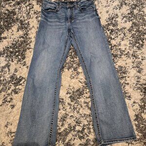 Silver Jeans Co. Men’s Gordie Loose Fit Straight Jeans | Size 31x30 | MediumWash